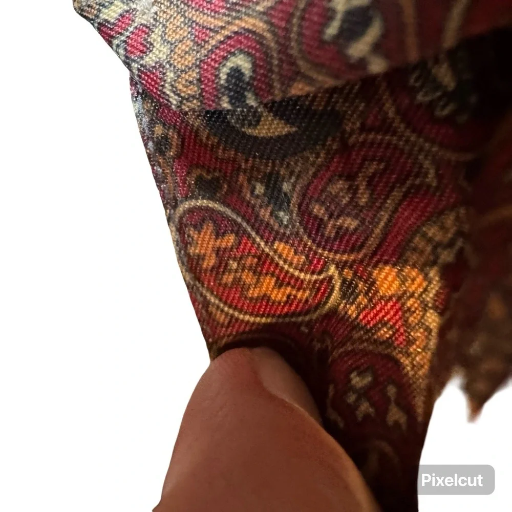 Stafford Executive‎ Mens Camel Hair Blazer Tan Paisley Lining USA Made 40R 42R